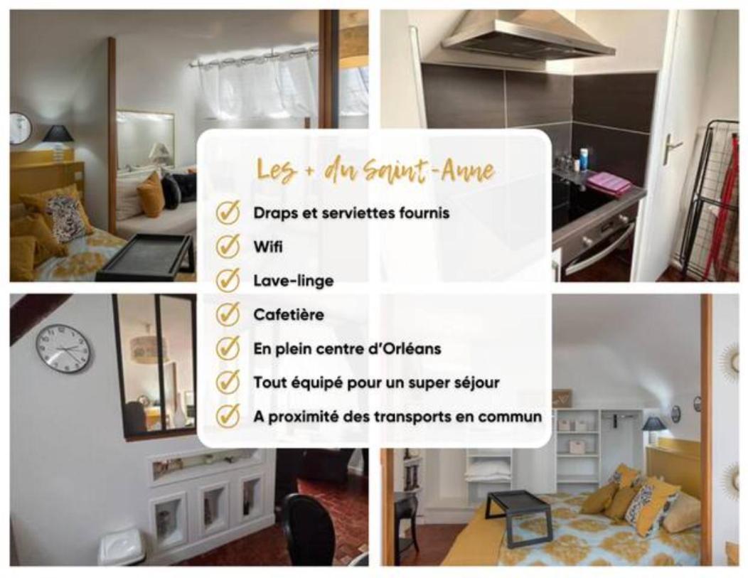 Le Sainte Anne *Studio* Διαμέρισμα Ορλεάνη Εξωτερικό φωτογραφία